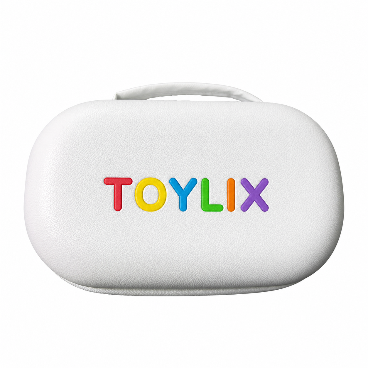 TOYLIX Kids Toy Storage Case  White Travel Carry Case